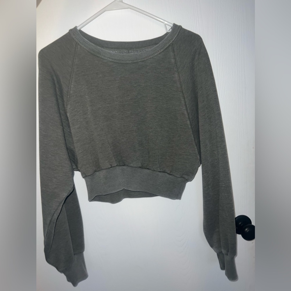Womens cropped sweater